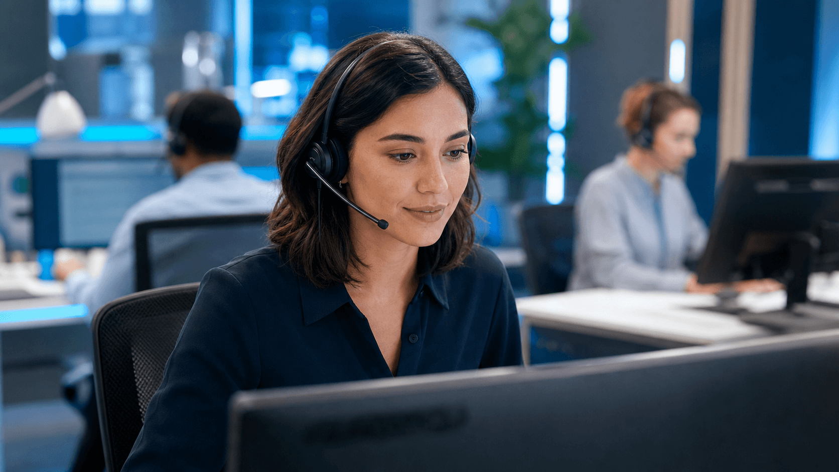 Customer experience specialist providing professional support